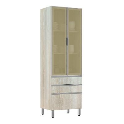 Paneleiro 70Cm Vidro Bronze Lis Legno Crema