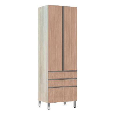 Paneleiro 70Cm Luci Legno Crema Com Cumaru