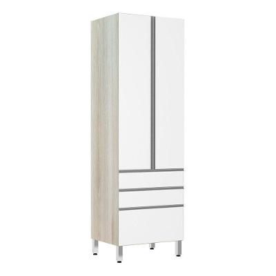 Paneleiro 70Cm Lis Legno Crema Com Branco Mat