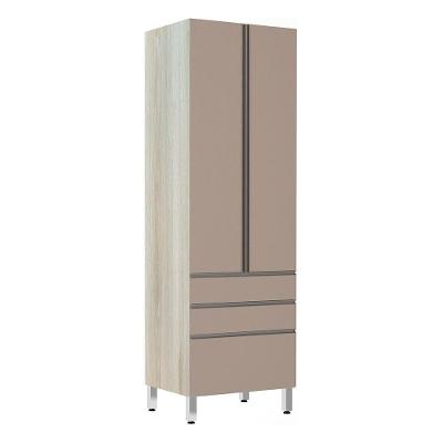Paneleiro 70Cm Luci Legno Crema Com Connect