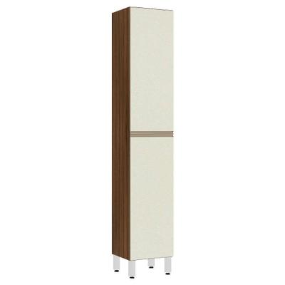 Paneleiro Jade 40 Cm Raso Nogueira Dourado Com Kashmir