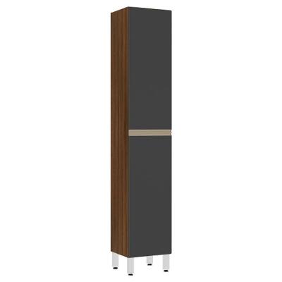 Paneleiro Jade 40 Cm Raso Nogueira Dourado Com Preto Txt