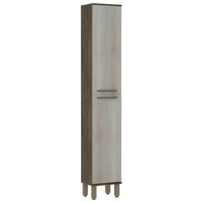 Paneleiro Simples 35Cm 3 Prateleiras Sara Castanho C/ Legno