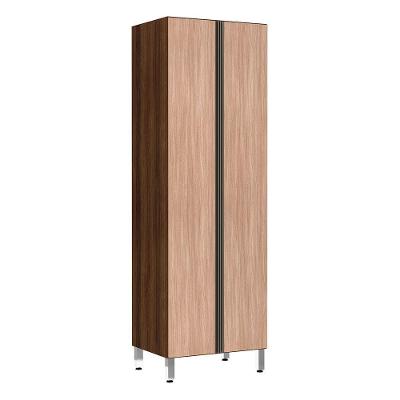 Paneleiro Torre 70Cm Jade Nogueira Dourado Com Cumaru