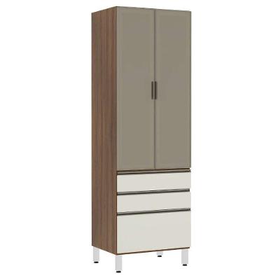 Paneleiro Torre 70Cm Inox Bronze Dourado C/ Kashmir