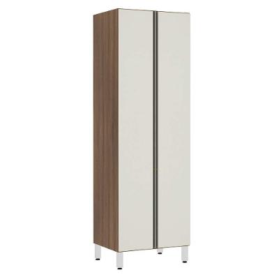 Paneleiro Torre 70Cm Jade Nogueira Dourado Com Kashmir