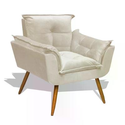 Poltrona Decorativa Opala - Bege Bege
