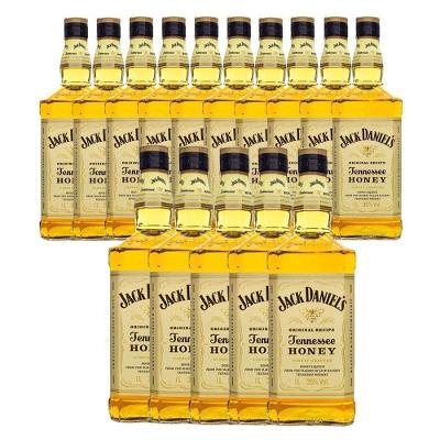 Kit 15 Jack Daniel'S Honey Original 375Ml Uísque Padrinhos