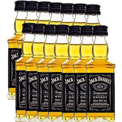 Kit 14 Miniatura Whisky Uísque Jack Daniels Nº7 50ml