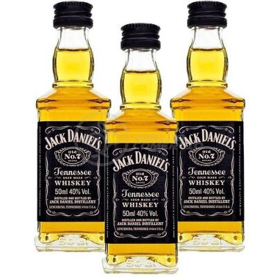Kit 3 Miniatura Whisky Uísque Jack Daniels Nº7 Original 50Ml
