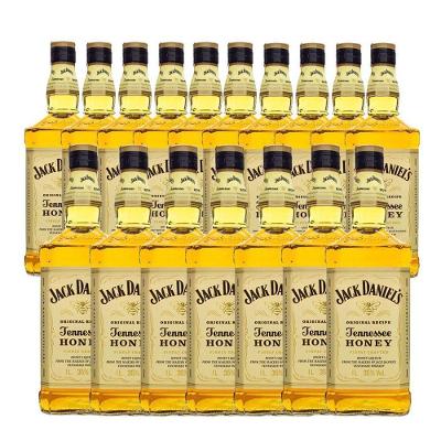 Kit 17 Whisky Jack Daniel's Honey Original 375ml Uísque