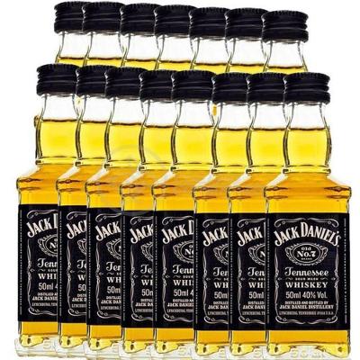 Kit 15 Miniatura Whisky Uísque Jack Daniels Nº7 50ml