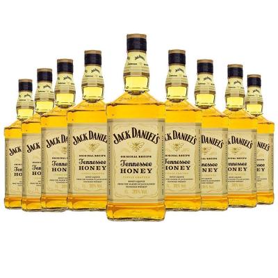 Kit 9 Jack Daniel'S Honey Original 375Ml Uísque Padrinhos