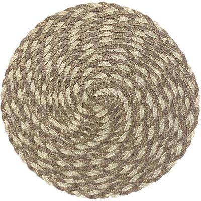 Americano Requinte Mescla Para Mesa Redondo 38cm Palha