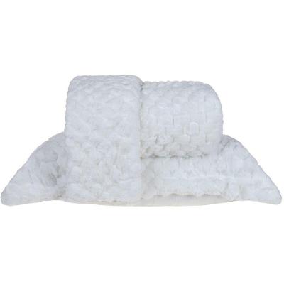 Kit Colcha King Luxor Jacquard Toque Macio