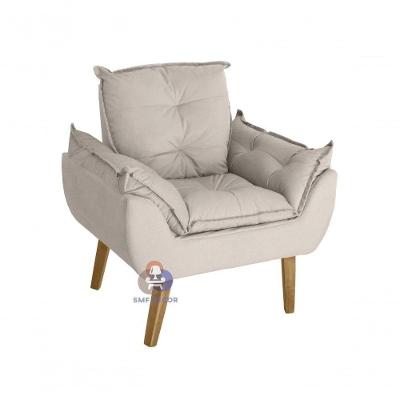 Poltrona Opala Bege Su Decor