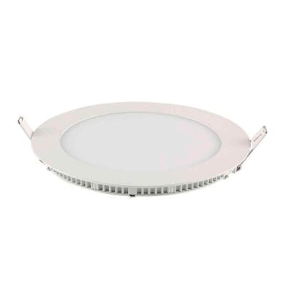 Painel Led Slim Embutir Redondo 18W 6.500K - Branco