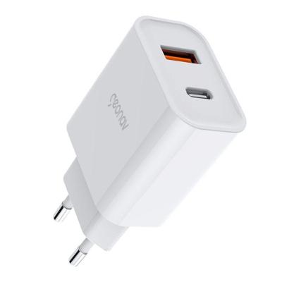 Carregador Super Power Duo Ultrarrápido Power Delivery 20W Quickcharge 18W