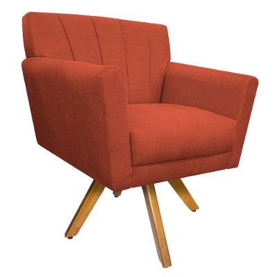 Poltrona Laura Suede Terracota