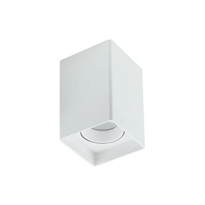 Spot De Sobrepor Quadrado Branco Par20
