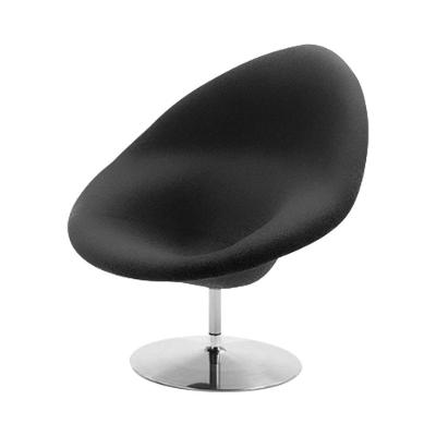 Poltrona Design Gondula Suede Preto Cor Preto