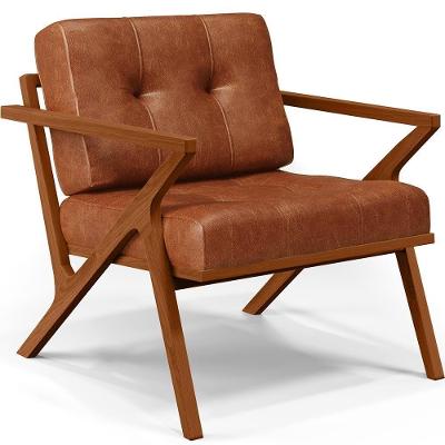 Poltrona Com Cintas De Corano Laís Couríssimo Camel