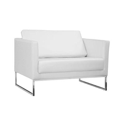Poltrona Decorativa Julia 106cm Corano Branco