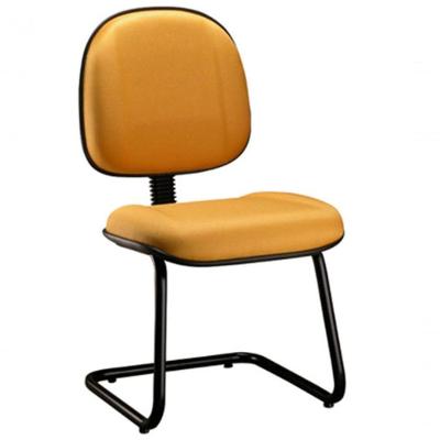 Poltrona Gerente Com Base Fixa Em S Linha Classic Amarelo
