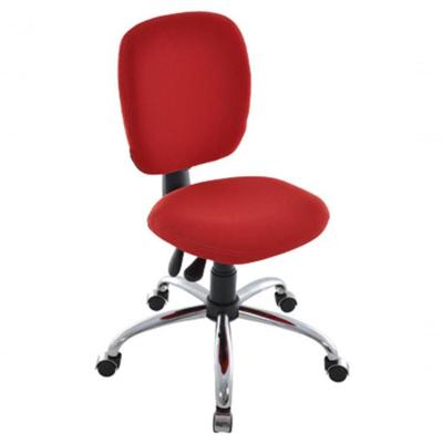 Poltrona Executiva Com Back System Cromada Lombar Vermelho