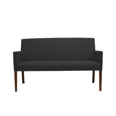 Poltrona 2 Lugares Liverpool Corano Preto Gran Belo