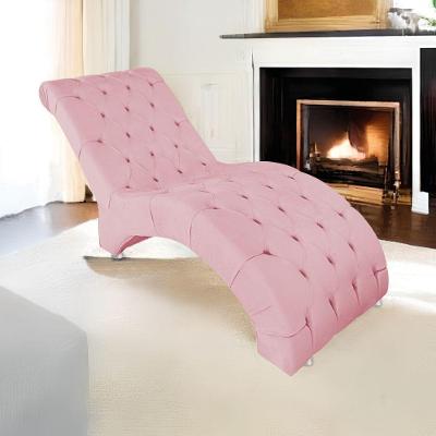 Espreguiçadeira Relaxante Para Descanso P02 Suede - Amarena Móveis Rosabebê