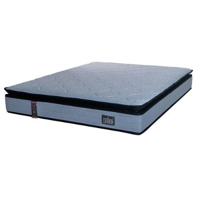 Colchão Queen Bem Mm Espuma D45 Eps 1,58x1,98x24 Hellen Preto Com Cinza
