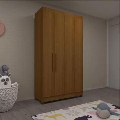 Guarda Roupa Eucamoveis Genova 4 Portas 2 Gavetas Freijo
