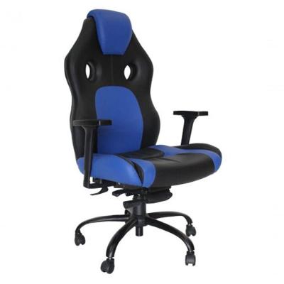 Poltrona Gamer Giratória Com Braço Gamer Racing Azul