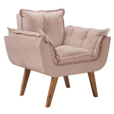 Poltrona Opalla 1 Lugar Base Palito D Salla Cappuccino