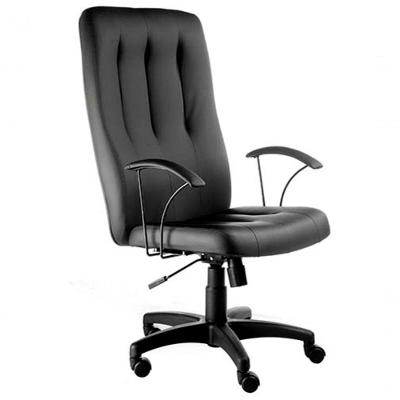 Poltrona Presidente Base Giratória Linha Paris Preto