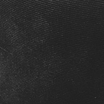 Puff Aramado Hexágono Suede Base Preto Preto