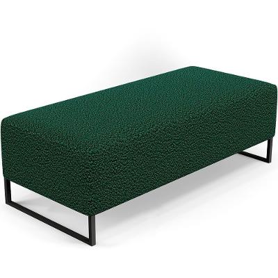 Puff Decorativo Bali W01 120X50cm Bouclê Verde