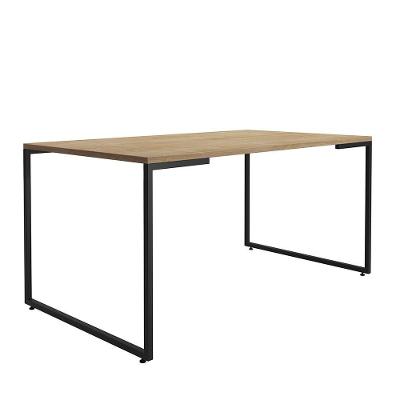 Mesa de Jantar 06 Lugares Porto 160cm Preto