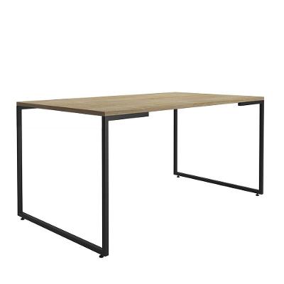 Mesa De Jantar Industrial 6 Lugares 160x90 Porto Nature