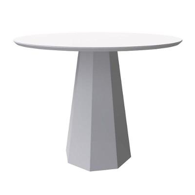 Mesa De Jantar Isis 1000X1000 Off White - New Ceval