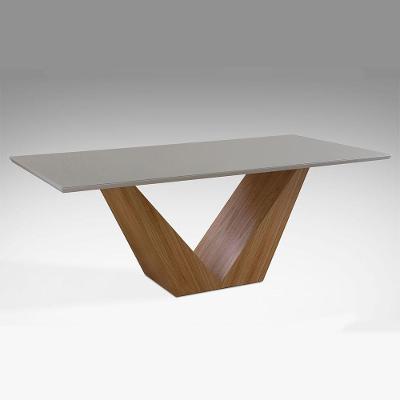 Mesa de Jantar Versus 180cm X 100cm Laca Off White