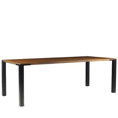 Mesa Sala de Jantar Bladel 160cm Madeira Maciça Rustic Brown