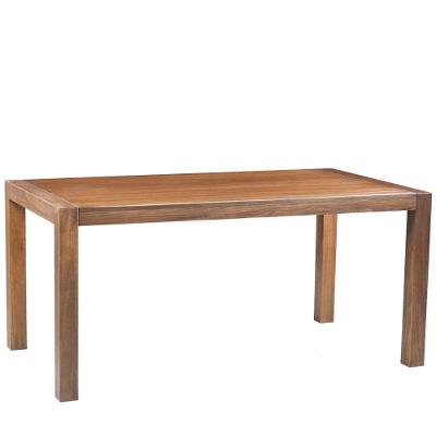 Mesa Sala de Jantar 190cm Madeira Maciça Walnut Escovado