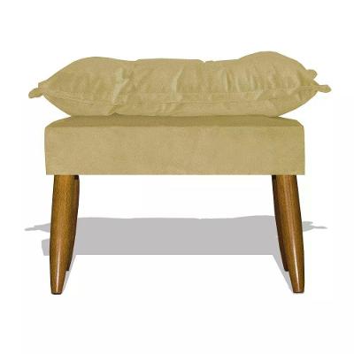 Puff Decorativo Opala - Amarelo Amarelo