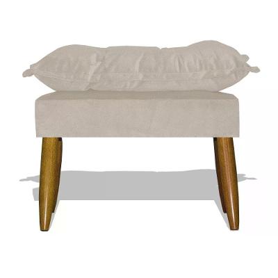 Puff Decorativo Opala - Bege Bege