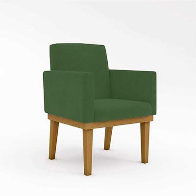 Poltrona Com Base Decoração Copa Do Mundo Brasil Cor:verde