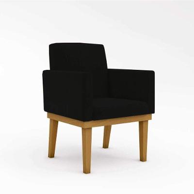 Poltrona Com Base Decoração Copa Do Mundo Brasil Cor:preta