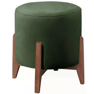 Puf Puff Para Sala Lhor Veludo Verde Rm Verde