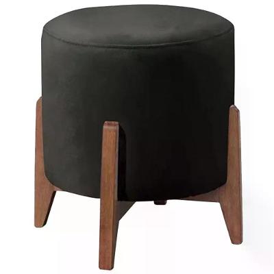 Puf Puff Para Sala Lhor Corano Preto Rm Preto
